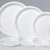 Plastic Disposable Round Plates