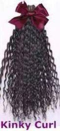 Kinky Curly Weft Hair