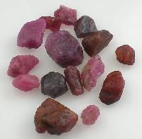 raw gemstones