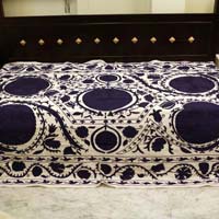 Embroidered bedsheet