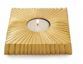 square candle holder