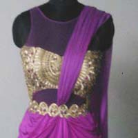 Draped Saree