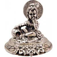 German Silver Krishna Statue