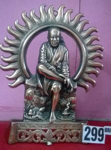 Gunmetal Sai Baba Statue