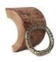 Towel Holder Dhokra & Wood