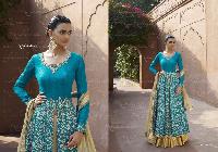 Rich Blue Salwar Duppata Set