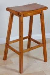 Rubberwood Stool