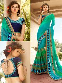 Chiffon Designer Saree