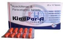 Aceclofenac Paracetamol Tablets