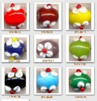 handmade fancy glass beads items