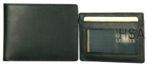 Mens Leather Wallet (STW22BLK)