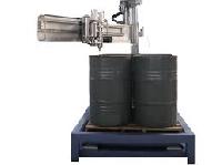 bitumen drum filling system