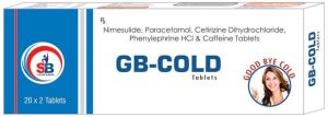 GB COLD Tablets