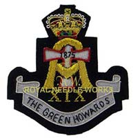 Embroidered Regimental Badges