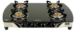 Glass Gas Stove (4 Burner)