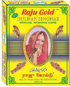 raju gold mehandi cone