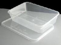 clear plastic container