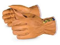 industrial leather work gloves