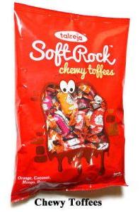 Soft Rock Chewy Toffee ( Mix Fruit Flavoured Toffees)