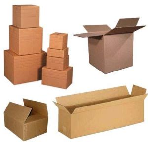 Brown Corrugated Box