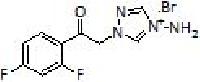 2-(4-Amino-1H-1,2,4-triazol-1-yl)- 1-(2,4-difluorophenyl)ethanone bromide