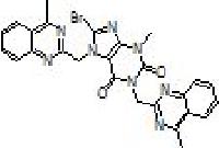 8-Bromo-3-methyl-1,7-bis((4methylquinazolin-2-yl) methyl)-1H-purine- 2,6(3H,7H)-dione