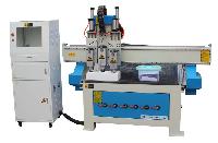 Pneumatic Three Head CNC Router