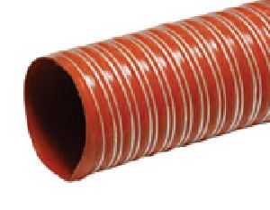 Silicon Coated Duct Hose (Red)