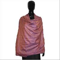 Orange & Pink Assam Slik Stole (90x220)