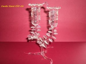 Glass Candle Holders