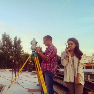 total station survey