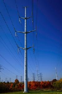 transmission poles