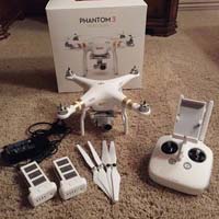 DJI Phantom 3 Professional Quadcopter with 4K Camera and 3-Axis Gimbal