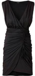 Ladies short smart black dress