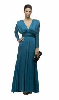 Ladies stretch maxi dress