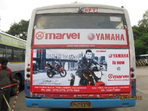 bus advertising services