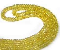 Yellow Sapphire Beads