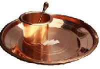 COPPER POOJA PLATES