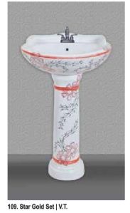 vitrosa pedestal wash basin