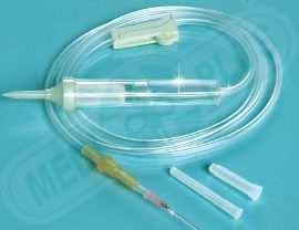 Blood administration set [Double Chamber], Bulb Latex