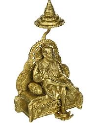religious brass statue