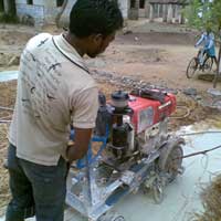 Kurb Cutting Machine