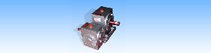horizontal double worm reduction gearbox