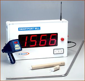 Wireless Immersion Pyrometer