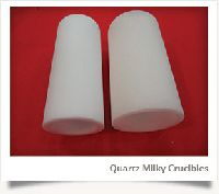 Quartz Milky Crucibles