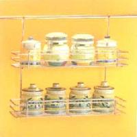 Double Tier SS Spice Rack