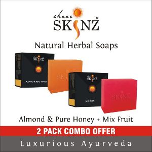 HERBAL SOAPS MIX FRUIT WITH ALMOND & HONEY