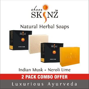 Herbal Soaps Neroli Lime & Indian Musk
