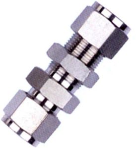 Double Ferrule Bulkhead Union Connectors