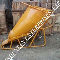 lay down cone side concrete bucket